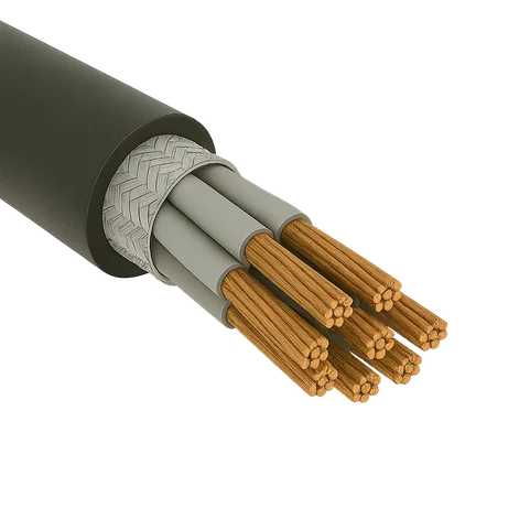 Контрольный кабель медный КВБбШ(в)нг(А)-LS 7х1,5