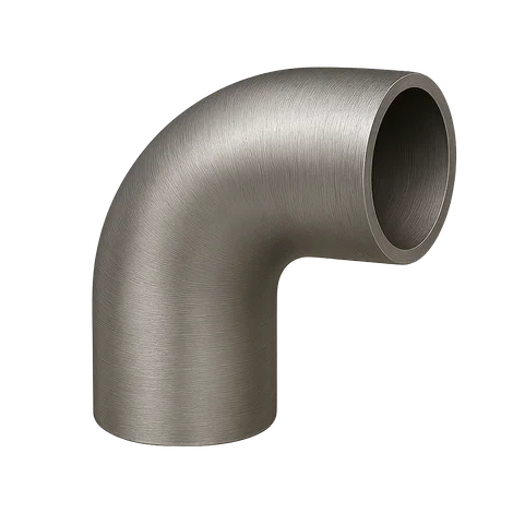 Титановый отвод 90° 76,1х2,5 мм ВТ1-0